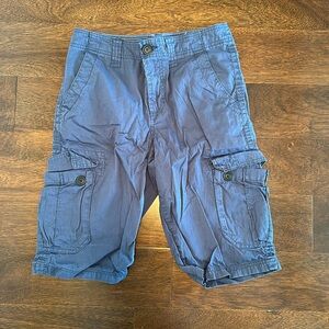 Urban Pipeline Navy Colored Longer Length Cargo Shorts Waist Size 29